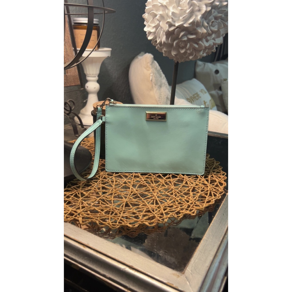 Women's Kate Spade teal Wristlet One Size